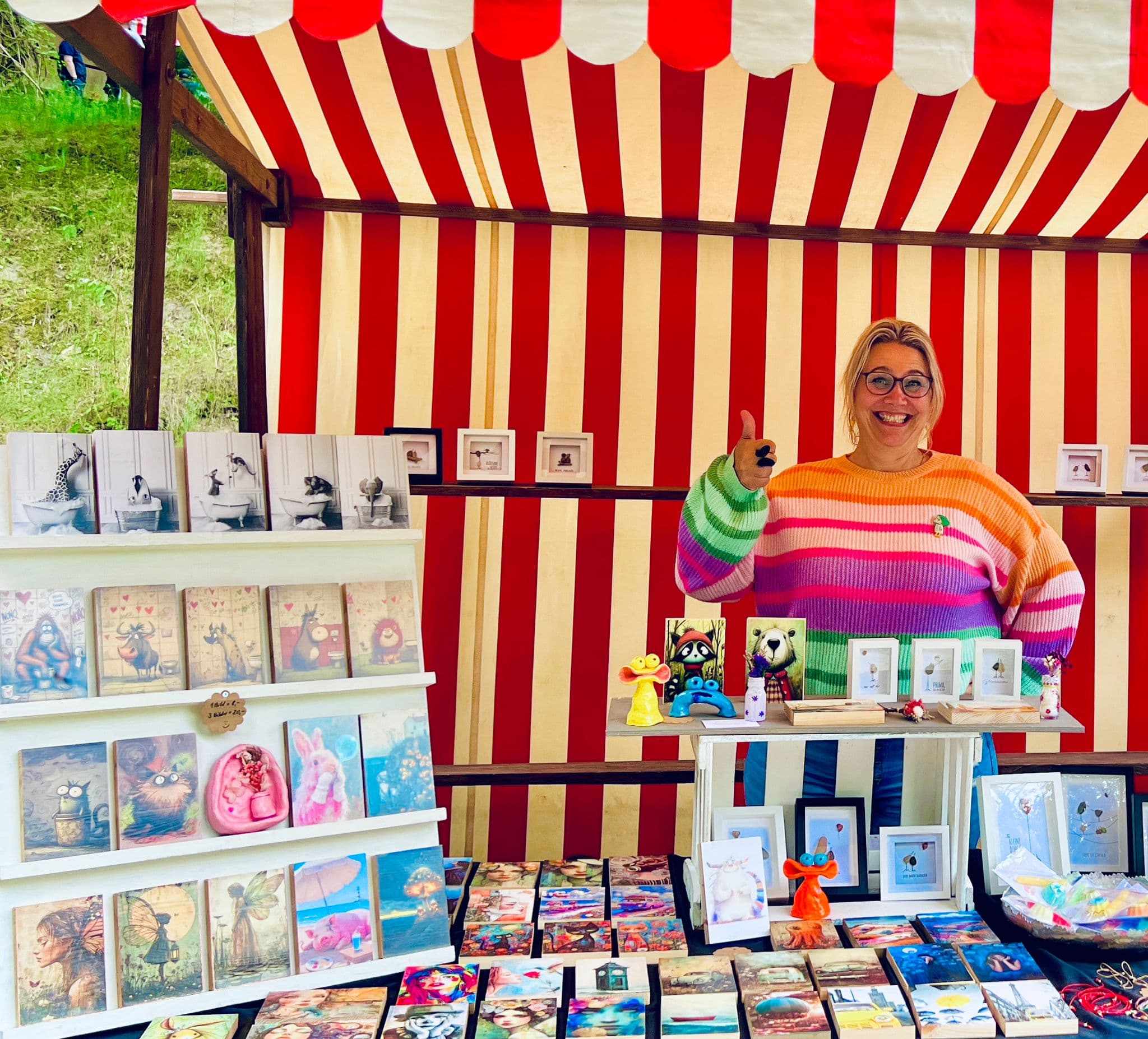 Eindrücke vom Marktstand